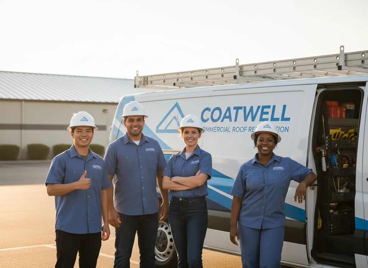 Commercial roof coating company in Hart, MI